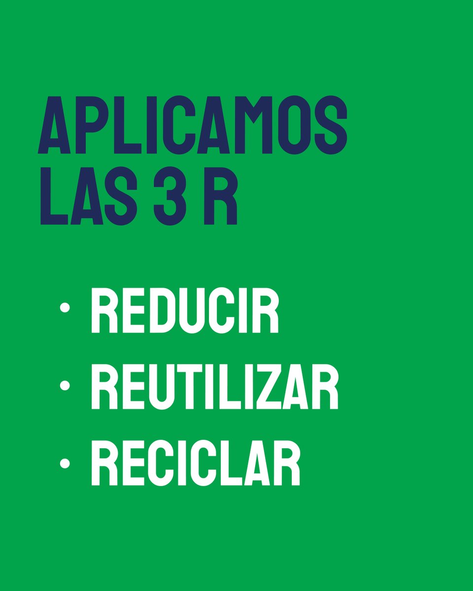 argui_es's tweet photo. ¿Cómo aplicamos las 3R? 

♻️ Reducimos el impacto ambiental de nuestros productos porque fabricamos detergentes ecológicos.
♻️ Reutilizar: ofrecemos dispensadores rellenables para hoteles.
♻️ Reciclar: recogemos los envases, higienizamos y reincorporamos al ciclo de producción. https://t.co/N5WQo0nIeV