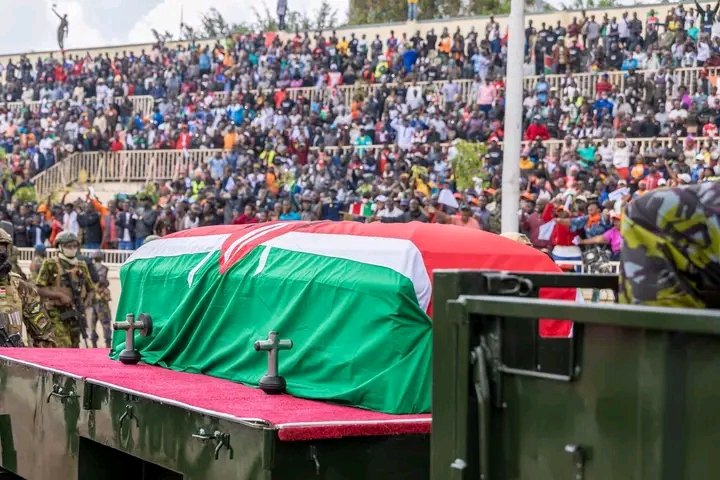 Kenyans came together to honor the late Raila Odinga, celebrating his legacy as a statesman who dedicated his life to justice, democracy &amp; national unity. 
#railaodinga #Raila_Odinga 
<a href="/StateHouseKenya/">State House Kenya</a>
📸 Kenya