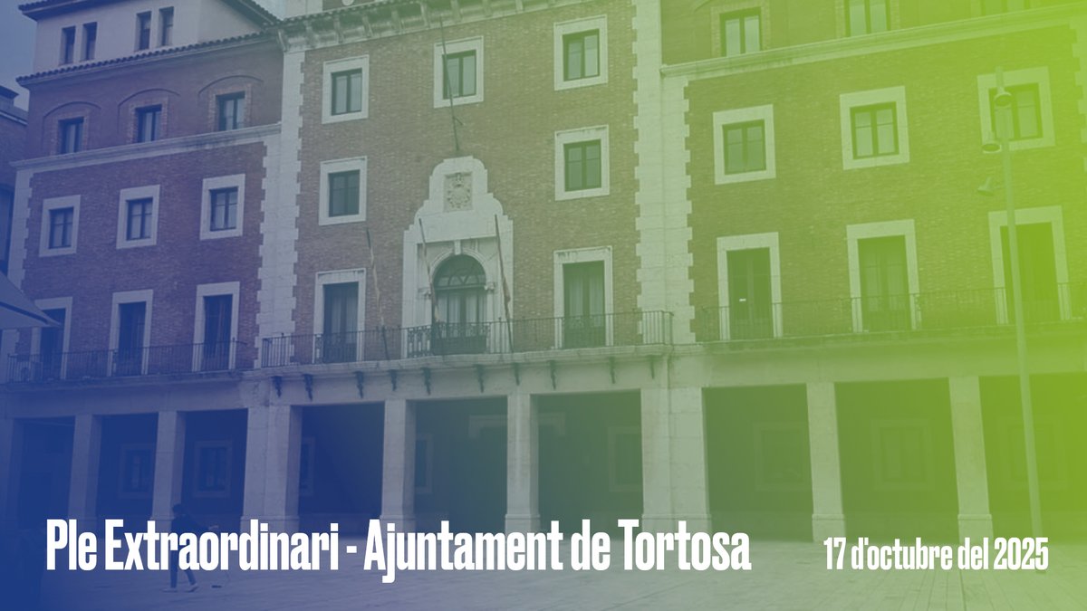 A partir de les 16h seguiu el #pleTortosa on es debat la proposta del tripartit per rebaixar un 1% l'IBI després de pujar un 18% l'IBI, un 28% taxa escombraries, un 19% IAE, un 7,5% l'aigua i l'impost de circulació quan van entrar a governar #Tortosa

youtube.com/watch?v=HGTAsy…