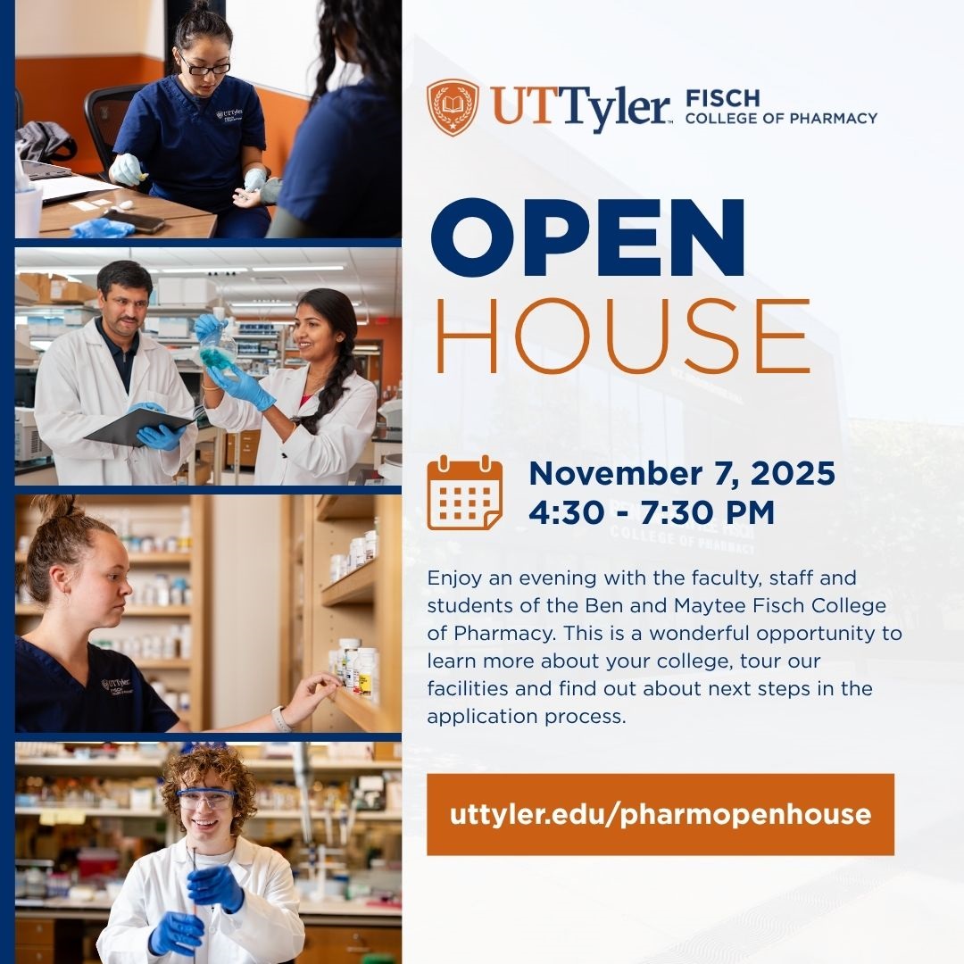UT Tyler Pharmacy tweet media