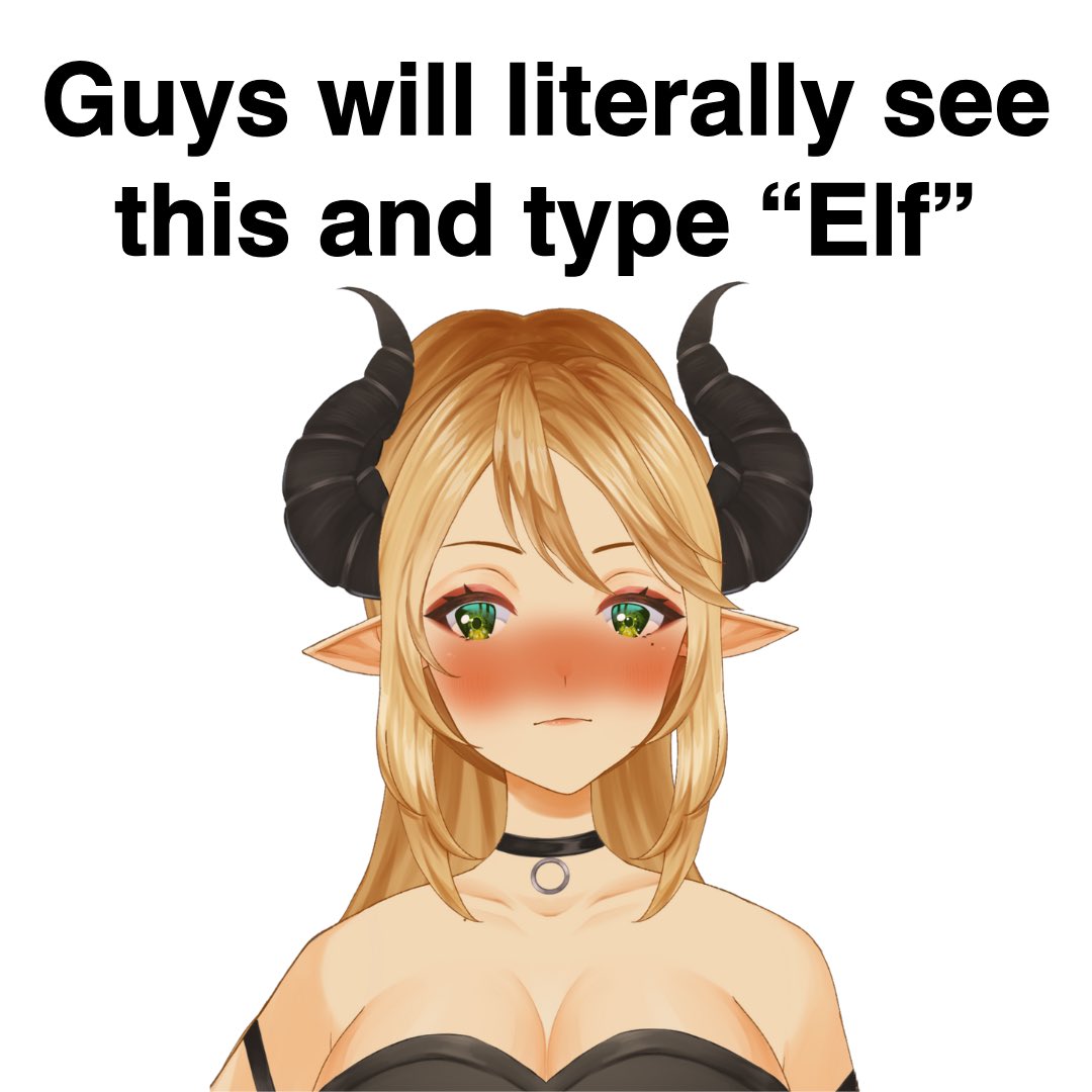 Mora the (NOT) Elf 🥖🗡️ | 🔞 | Hybrid Vtuber | tweet media