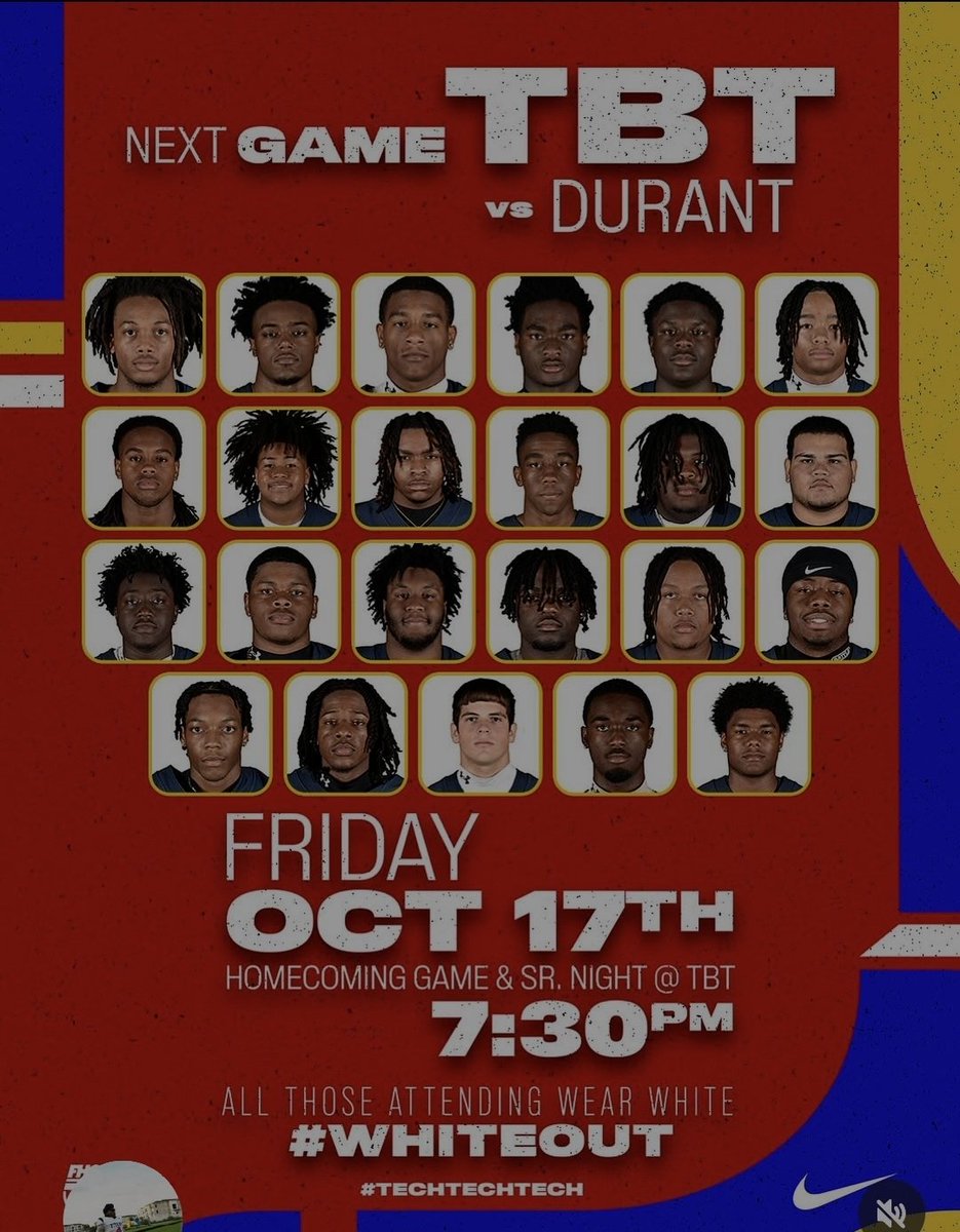 The 4 seasons our senior class have been at TBT:
33 -11 record (more to add this season)
4 District Titles
4 Playoff Berths 
5 playoff Wins (with more to add this season)