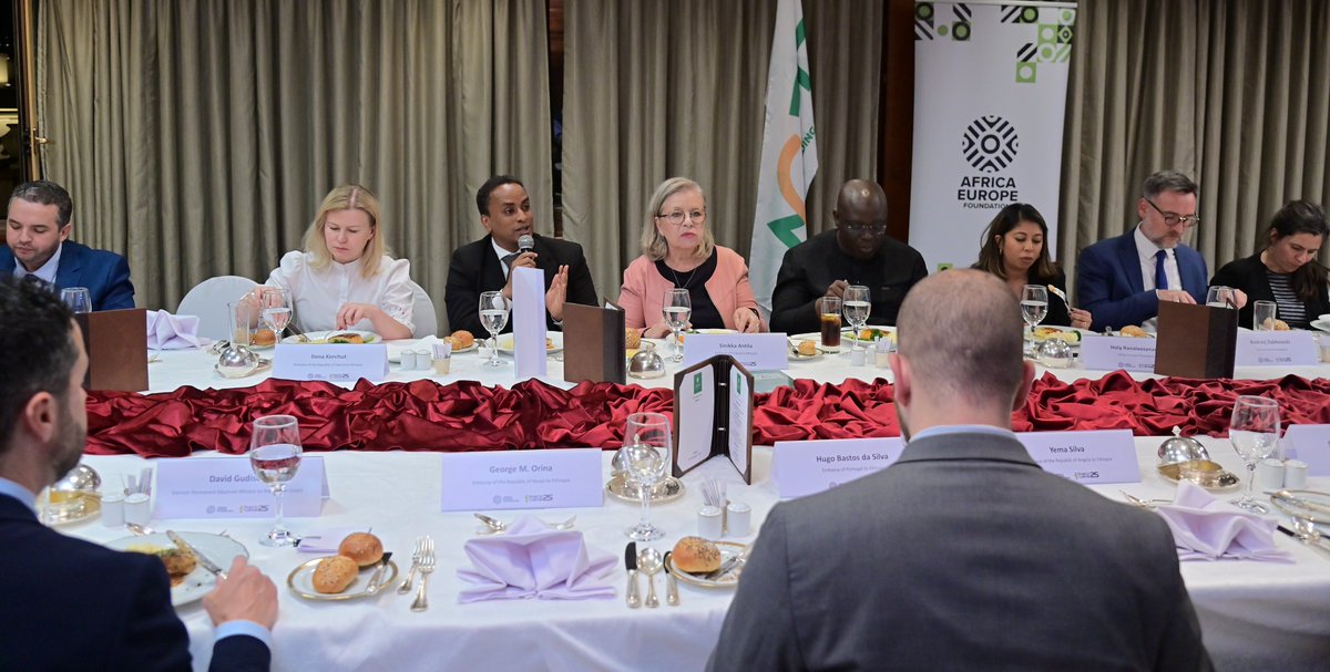 Constructive discussion at the Africa-Europe high-level dinner last week, on key priorities in the Africa-Europe partnership and on the opportunities to strengthen the relationship, ahead of the 7th AU-EU summit to be held next month in Luanda, Angola.