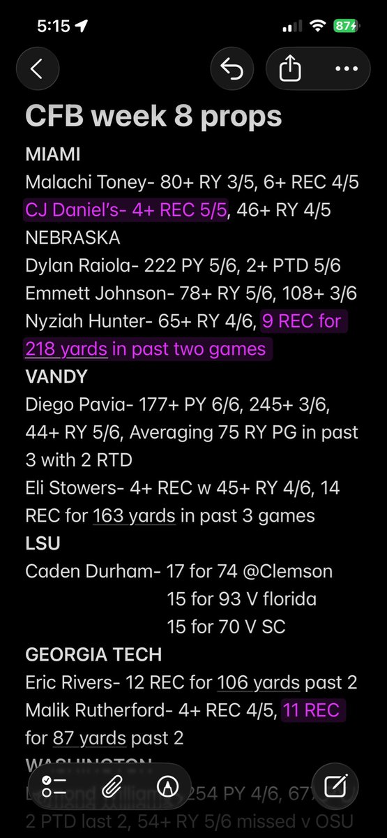 ClassicCaesar's tweet photo. Let’s ride Week 8! #takeyourpick #cfb #stats https://t.co/qWx62bMBm3