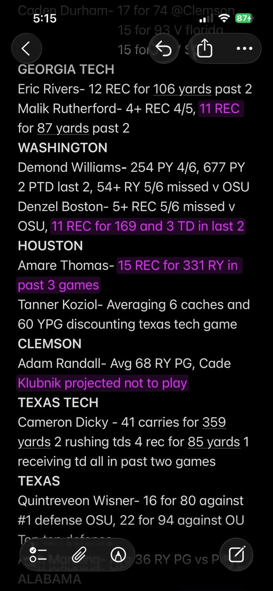 ClassicCaesar's tweet photo. Let’s ride Week 8! #takeyourpick #cfb #stats https://t.co/qWx62bMBm3