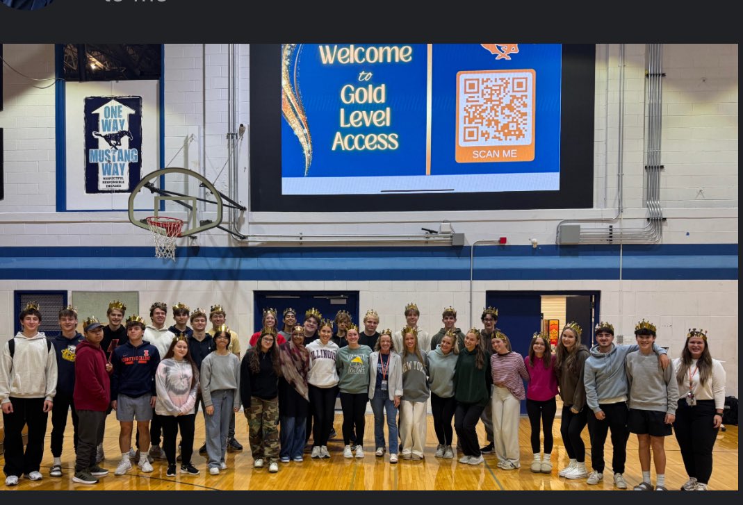 We are excited to launch "Gold Level Access" for our seniors in good standing with excellent grades &amp; who consistently demonstrate positive behavior. This is an evolved version of our former "gold card" program &amp; it's going to be great. Congrats to all our Gold Level seniors!