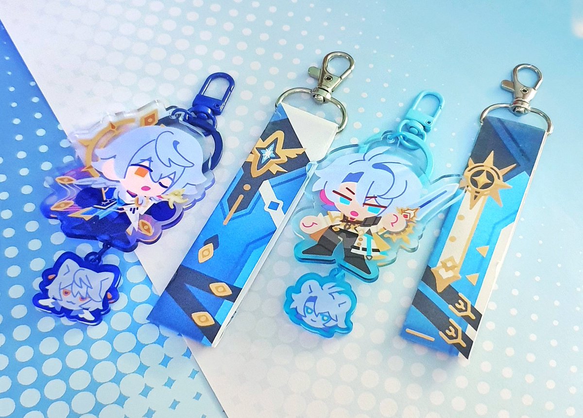 octk_o's tweet image. Hehe gais liat testprint sunday phainon aku dah jadii 🤧🤧 lanyard masih otw jadi pake mockup kertas dulu wekekek

#CF21 #SundayHSR #Phainon #HonkaiStarRail