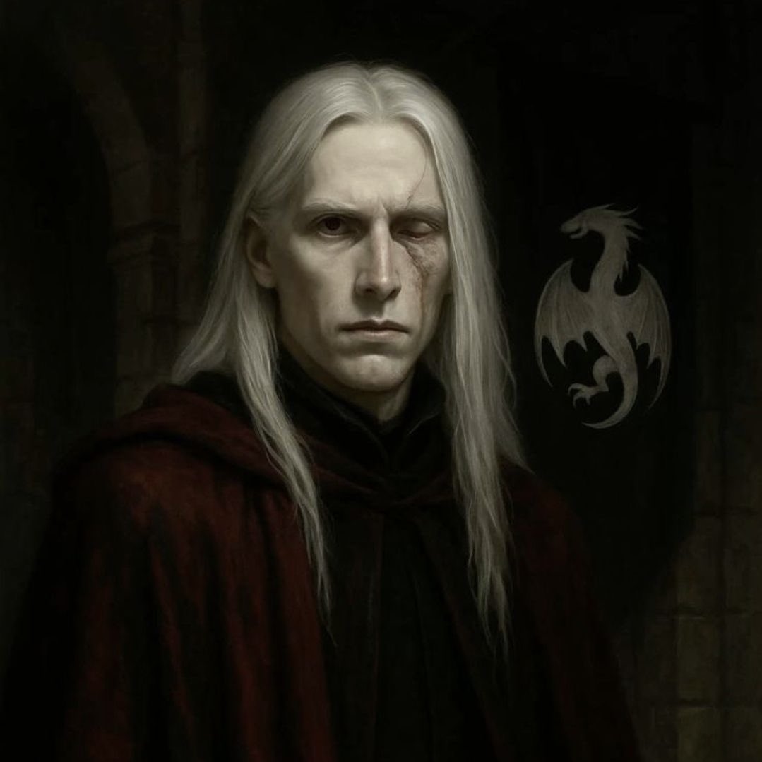 eiirust's tweet image. ردَّ اللورد ريڤرز: 
«حينما تتعلَّم المُثاقفة لا ريب»، 
وأشارَ لهما بالانصراف بحركةٍ من أصابعه، وبسطَ رقًّا وبدأ يُؤشِّر على بعض الأسماء بريشة.

أدركَ دنك: يُعِيّن الرِّجال الذين سيموتون.