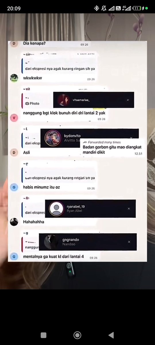 I have no words... Speechless.. 
Omg... 

Kasus bullying di univ Udayana Bali 

Timothy Anugerah mengakhiri hidupnya setelah di bully. Dan setelah kejadian tsb, Alm masih di bully, i... I don't know what to say....