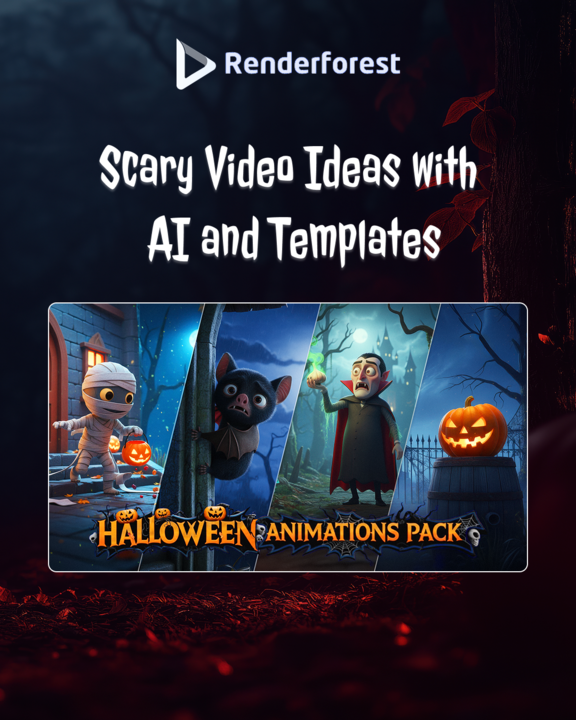 renderforestcom's tweet image. Halloween is almost here 👻 

With Renderforest, you can pick from ready-made Halloween packs or generate unique designs with AI. From videos and animations to banners and posts, everything can be customized in minutes 🚀 

👉 Open Renderforest and try it today.

#Renderforest