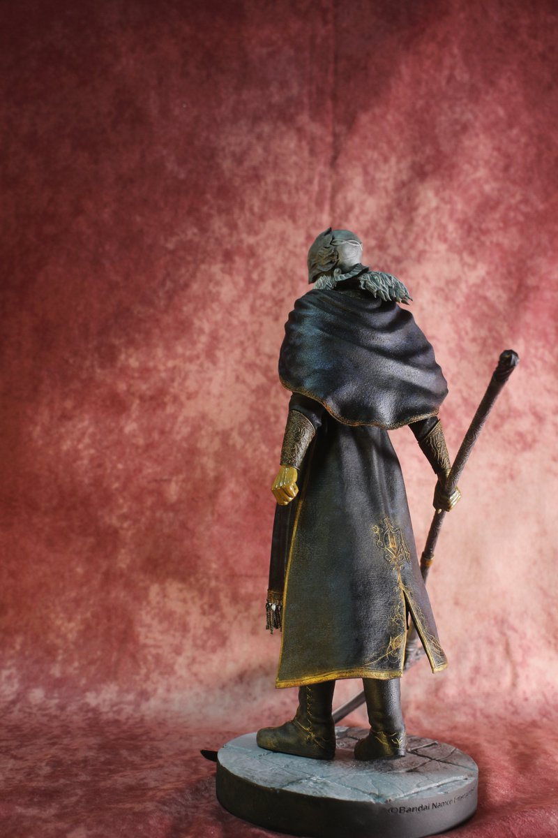 jeno_main's tweet image. 完成報告
ELDENRING：老兵アンスバッハ
原型：ロキの薬売りさん

フィニコネに持って行ったんですが完成報告してなかったのでついでになりますが😌