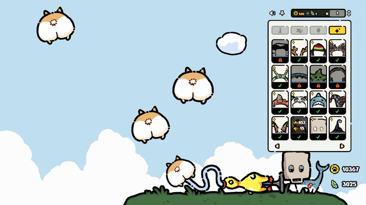 1ceAgainStudio's tweet photo. Cat + Balloons = Pure Happiness 
#SteamNextFest #Cat #IndieDev #SteamDemo #PushPush https://t.co/mD1Toklg8s