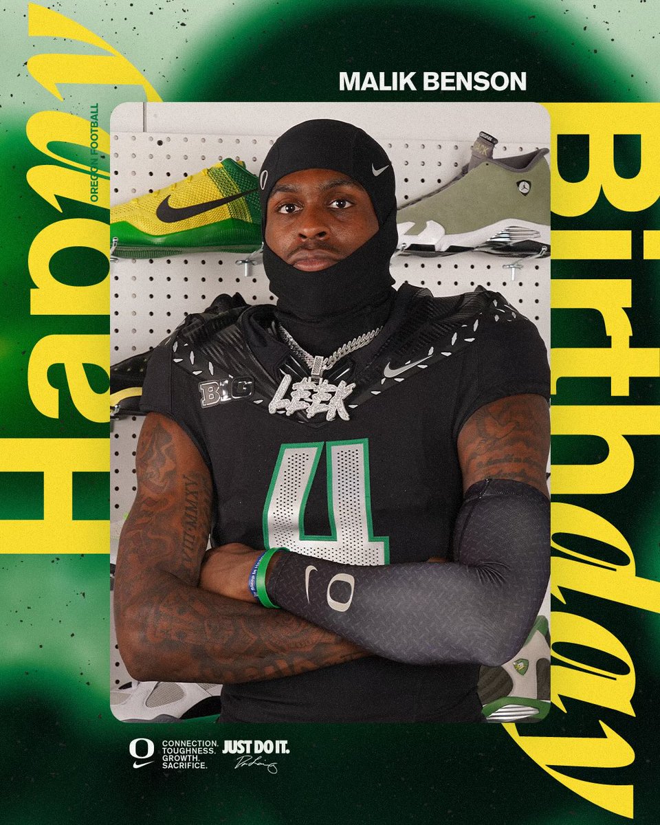 Wishing <a href="/Leek_leek5/">Malik Benson</a> a happy birthday! #GoDucks