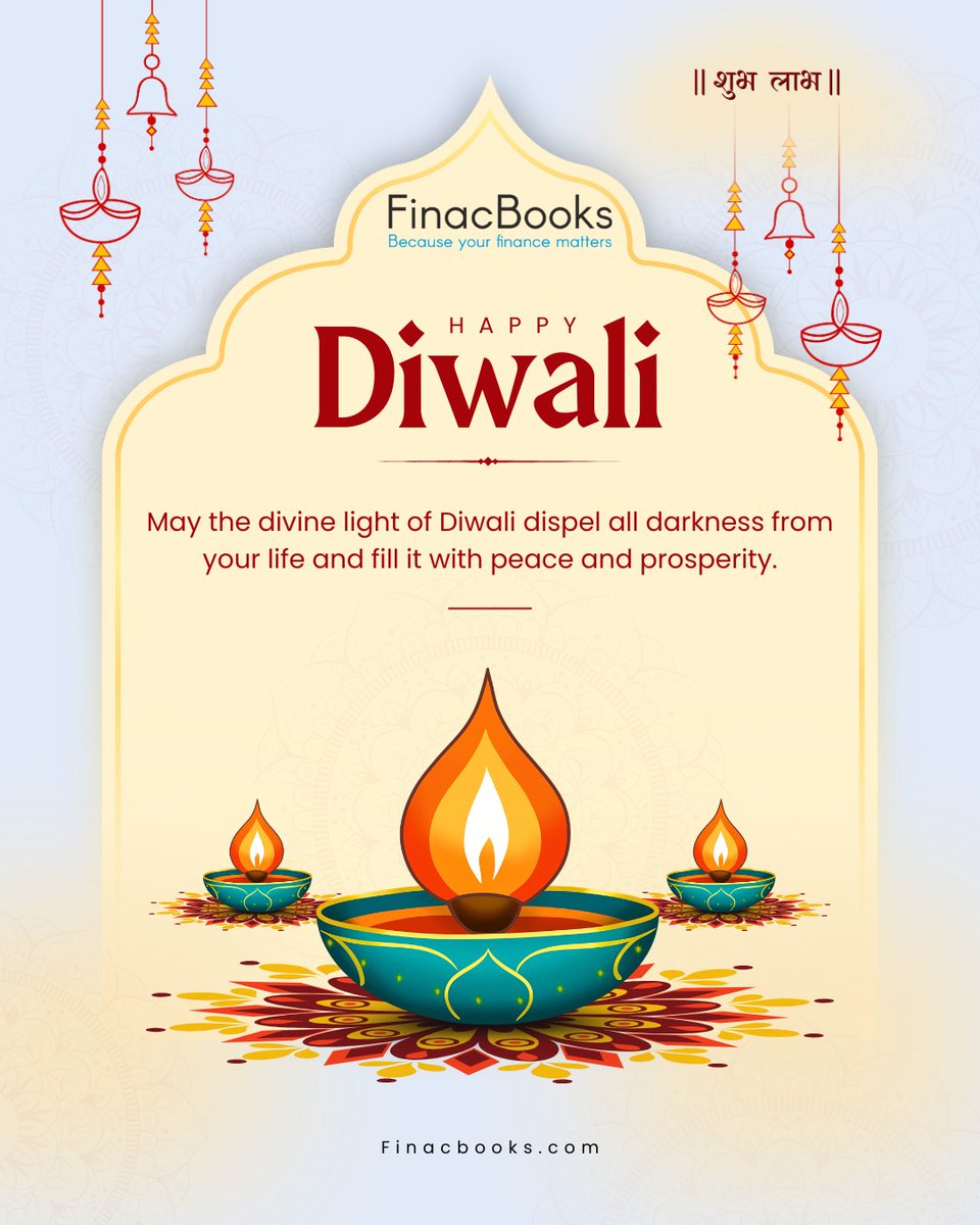 finacbooks's tweet photo. May the light of positivity and success shine on your path.
Here’s to new beginnings, growth &amp; happiness for all! 🌸
#HappyDiwali #FestivalOfLights #BusinessGrowth #FinacBooks https://t.co/y77oaudfw8