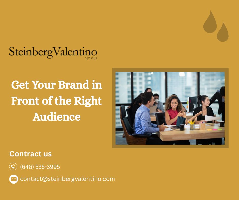 SV__Group's tweet photo. Your brand deserves the spotlight. 
Let SteinbergValentino’s Media Relations team connect you with top media outlets and amplify your message.

Start building your brand’s voice today: https://t.co/M3DaFRJhsi

#MediaRelations #PRStrategy #SteinbergValentino https://t.co/XEXcJMMJGK