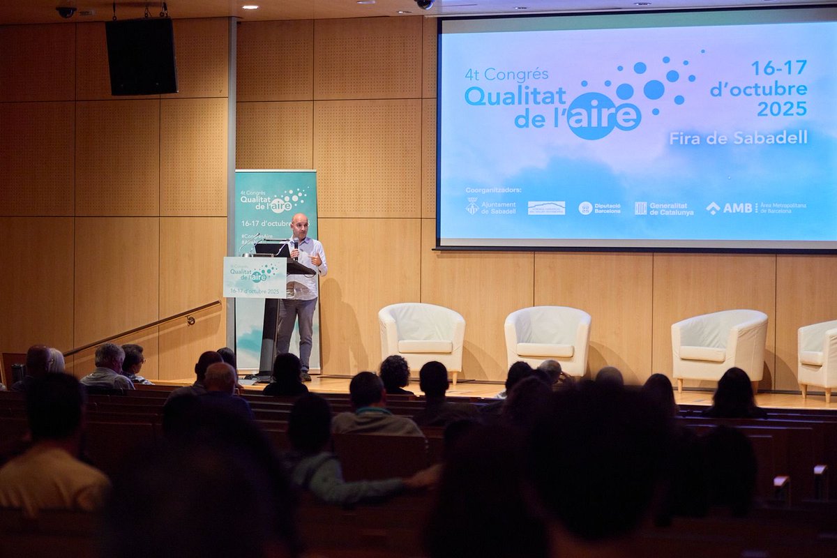Congrés de Qualitat de l'Aire tweet media
