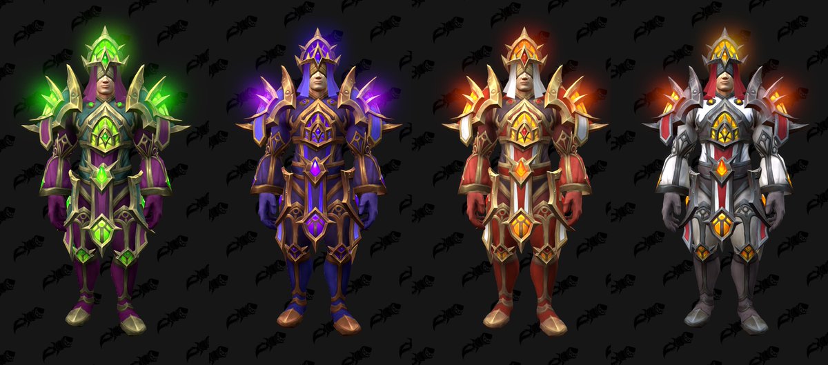 Wowhead's tweet image. We've datamined armor and weapons themed after the Scarlet Crusade in Midnight, with eye-catching glowy effects and intricate details.

#Midnight #Warcraft 

wowhead.com/news/zealously…