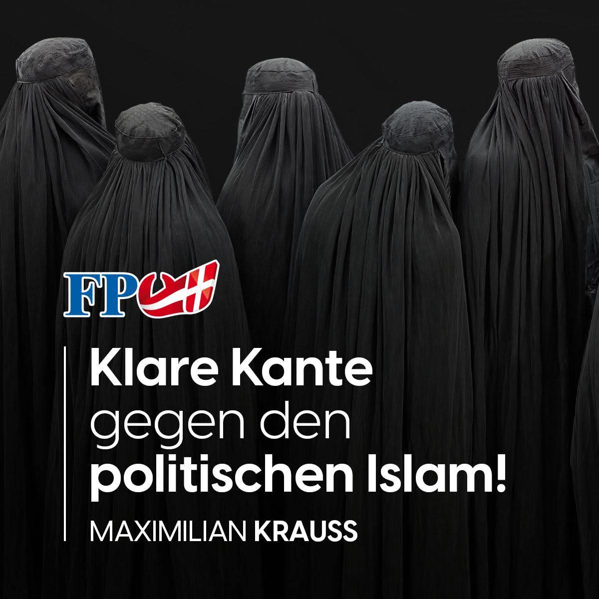 Wer in Österreich für das Kinderkopftuch demonstriert, zeigt offen seine Ablehnung gegenüber unseren Werten und unserer Kultur. Der politische Islam hat in unserem Land nichts verloren. Schon gar nicht in unseren Schulen. Es ist unsere Pflicht, Kinderseelen vor religiösem Zwang