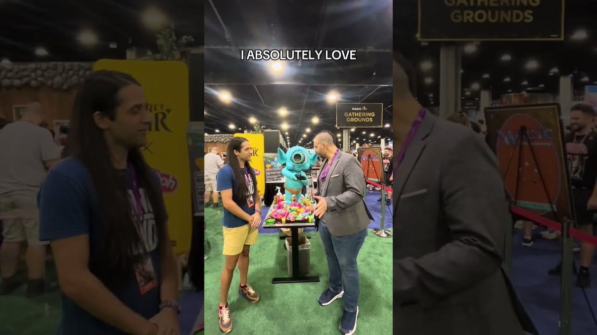 GamingTrend's tweet image. Great addition to MagicCon @mtg — Artistic Collaboration // #mtg #secretlair #magiccon
Watch on YouTube: 
youtube.com/watch?v=ivQpM-…