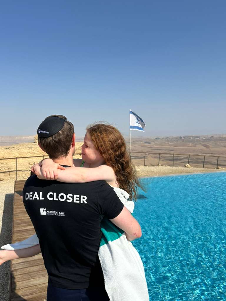 When we launched Albrecht Law over a year ago, the mission was to create a Special Forces of law firms; a firm for top-notch lawyers who are invigorated by legal work, but also dedicated to integrating work with family.

This past week, I have been in Israel with my family, and I