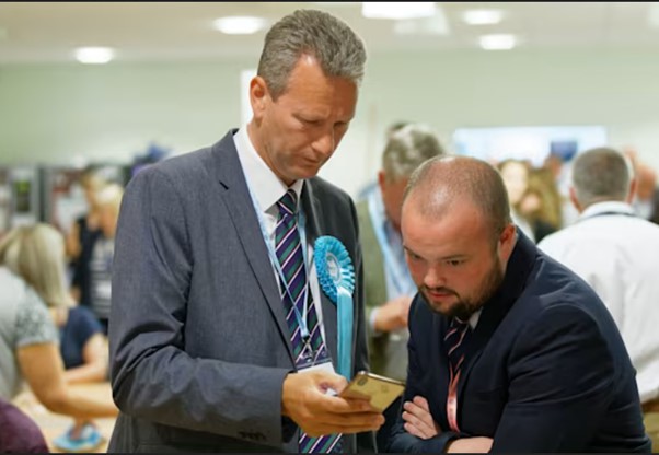 People of Caerphilly – be sure to vote for Llŷr Powell in the by-election, if you want to be represented by someone who worked for a traitor who took bribes to spread Russian propaganda.