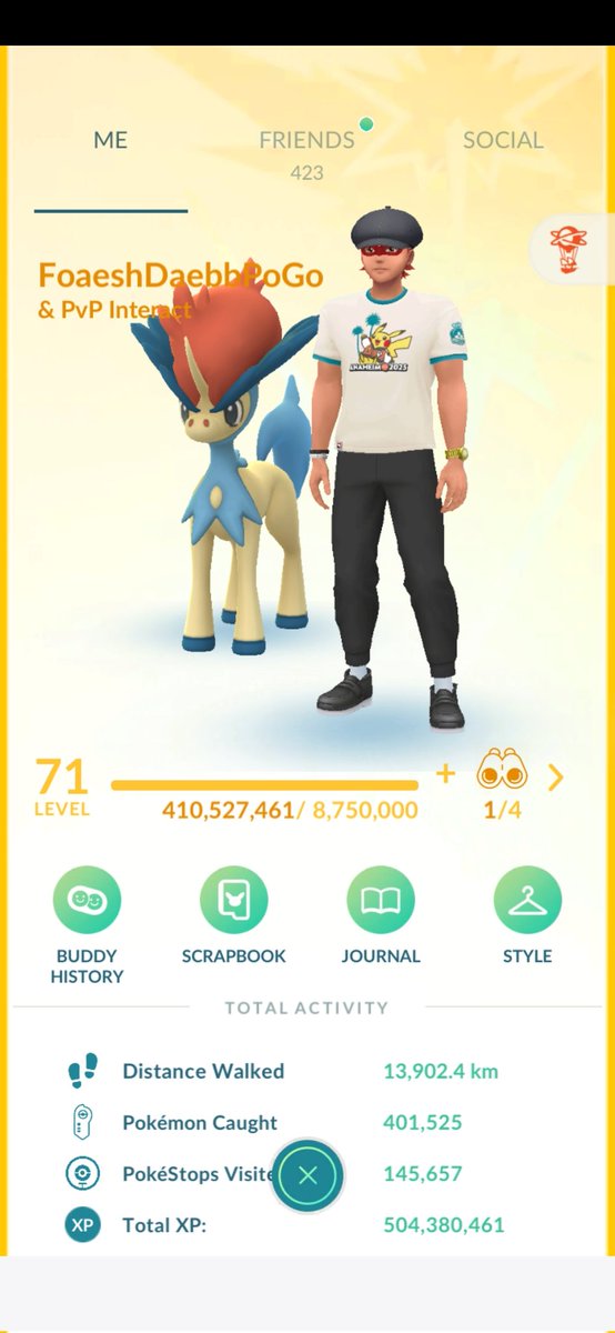 Looking for 25 players to go for Best Friends! (OPENERS or Battlers)

Sending from Continental
I don't egg🥚
Can PvP Interact when online🟢
Slow progression = 🚮
Code: 9050 6030 9040 (please send DM or reply with IGN if you add)

#PokemonGO #Pokemon
#PokemonGOApp #friends