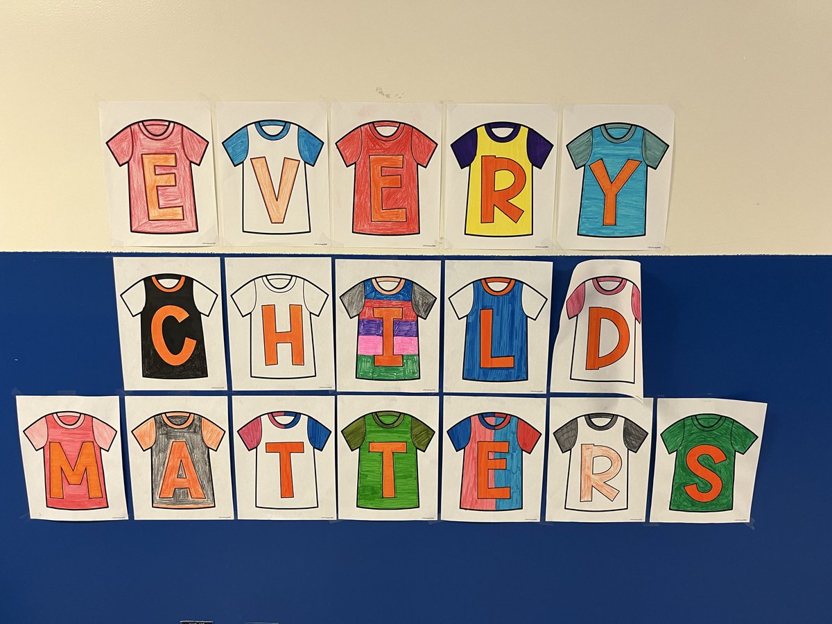 Every Child Matters at CBHECA! Celebrating Mi’kmaw History Month!