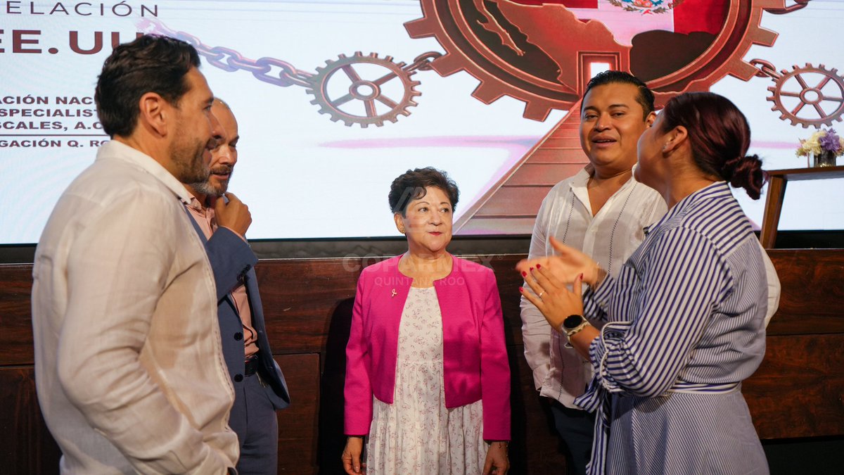 Coparmex Quintana Roo, a cargo de la Lic. <a href="/JovitaPortillo/">Maria Jovita Portillo</a>, participó en el IX Congreso ANEFAC Q. Roo 2025, un espacio que impulsa el análisis y diálogo sobre los retos fiscales y económicos de México y Estados Unidos. 🇲🇽🤝🇺🇸 

#CoparmexQRoo #ANEFAC2025 #EconomíaMX #México #EU