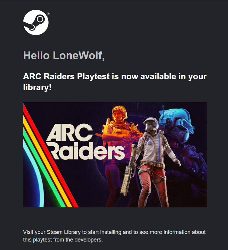here we go 🤩#ArcRaiders #Steam #gaming