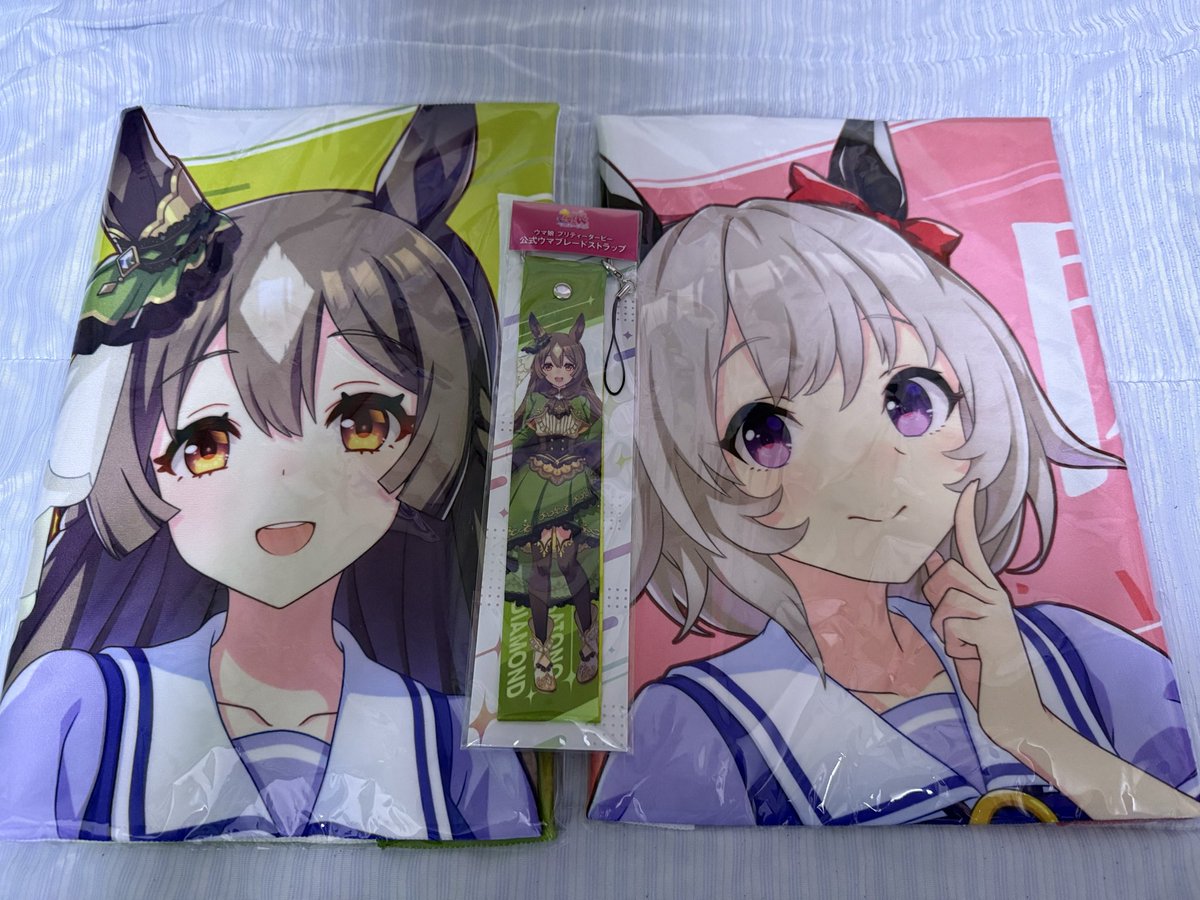 応援タオル買ったけど結構大きいね✨

そして可愛い💕