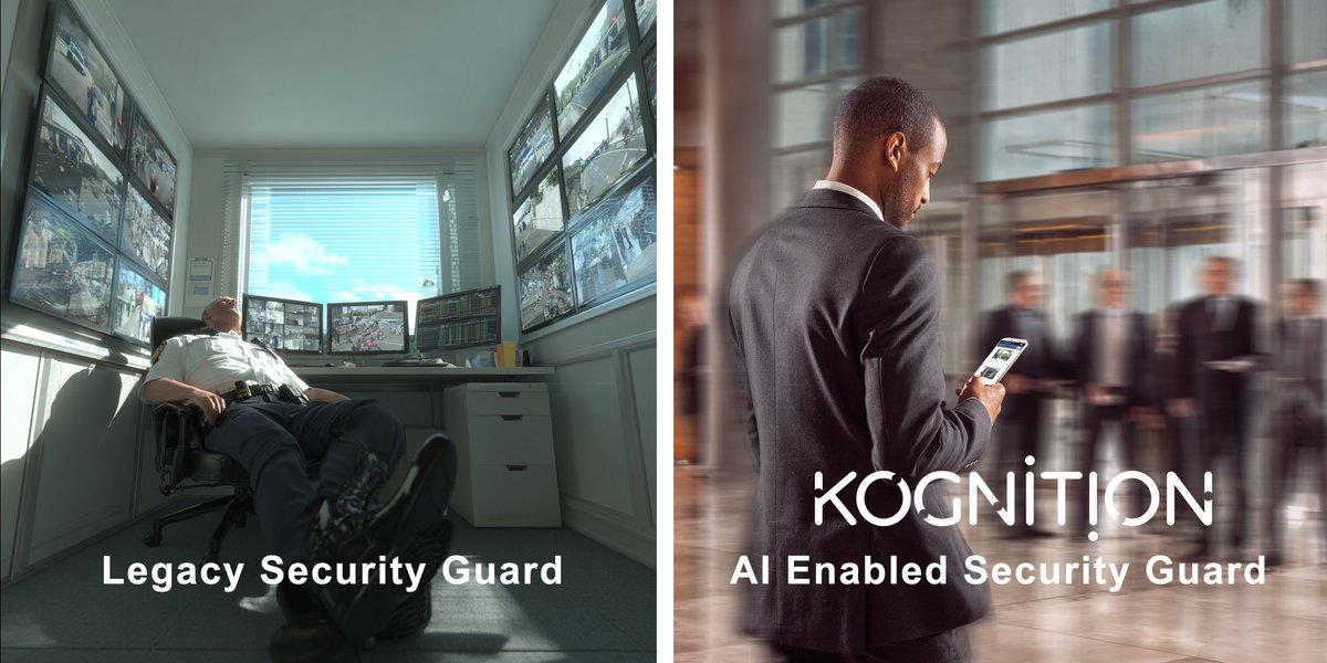 technosophy's tweet image. People ask me all the time: What is the difference between legacy security and @kognitionai enabled security? Well, here is a simple visual to help you better understand. 😀