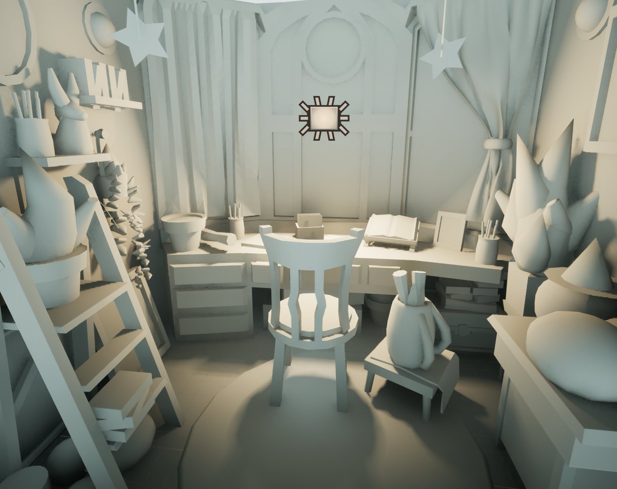 akudao3d's tweet image. WIP ☀️ Working on atmosphere
/ #HogwARTS_Challenge #UnrealEngine5 #blockout /