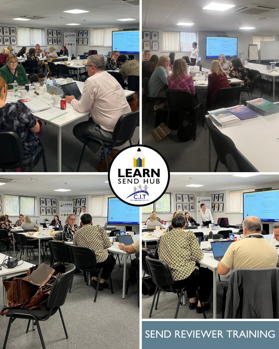 LEARNSENDHub's tweet image. Today we’re hosting our SEND Reviewer Training, led by Emily our Director and Sarah our Deputy Director. A fantastic day strengthening confidence and consistency in delivering high-quality SEND reviews.
#SEND #CPD #SENDReviews #training @CITacademies
