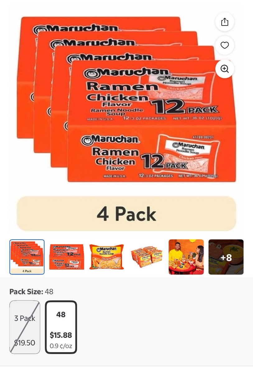 Candy is stupid expensive. 

Going into the Halloween season here are 4 things cheaper than candy that kids love.  🧵

1. Ramen  $0.33 per Trick Or Treater