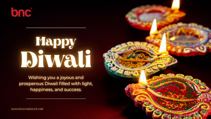 𝗕𝗡𝗖 𝘄𝗶𝘀𝗵𝗲𝘀 𝘆𝗼𝘂 𝗮 𝗛𝗮𝗽𝗽𝘆 𝗗𝗶𝘄𝗮𝗹𝗶 ✨

May the festival of lights 🪔 bring prosperity, success, and continued growth to you and your family.

#HappyDiwali #FestivalOfLights #Success #Prosperity #Diwali2025