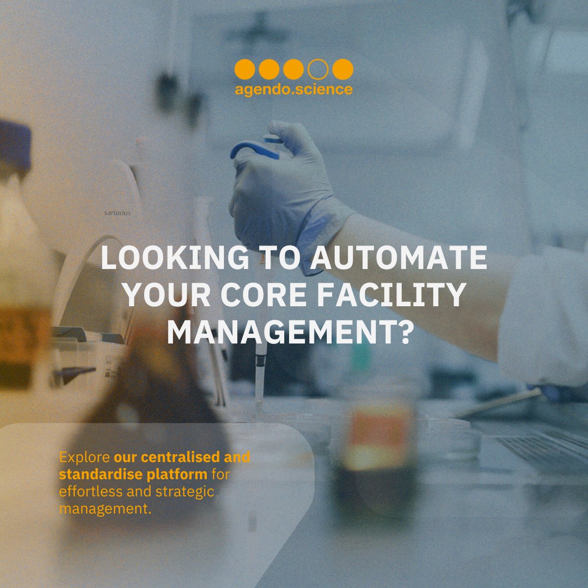 Your facility's success shouldn't rely on manual spreadsheets and fragmented systems.

Centralise and standardise data entry with agendo.science for effortless, strategic management.

Contact us to learn more about our agendo.science!