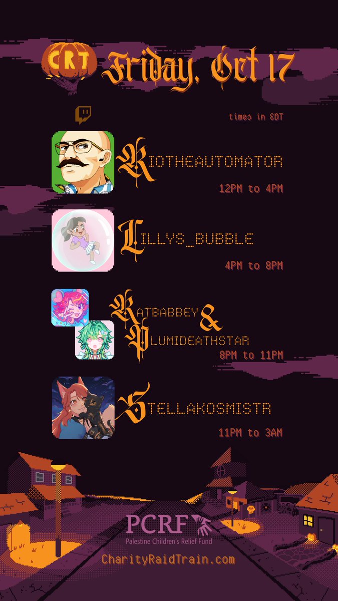 Day ☝️ for @thePCRF