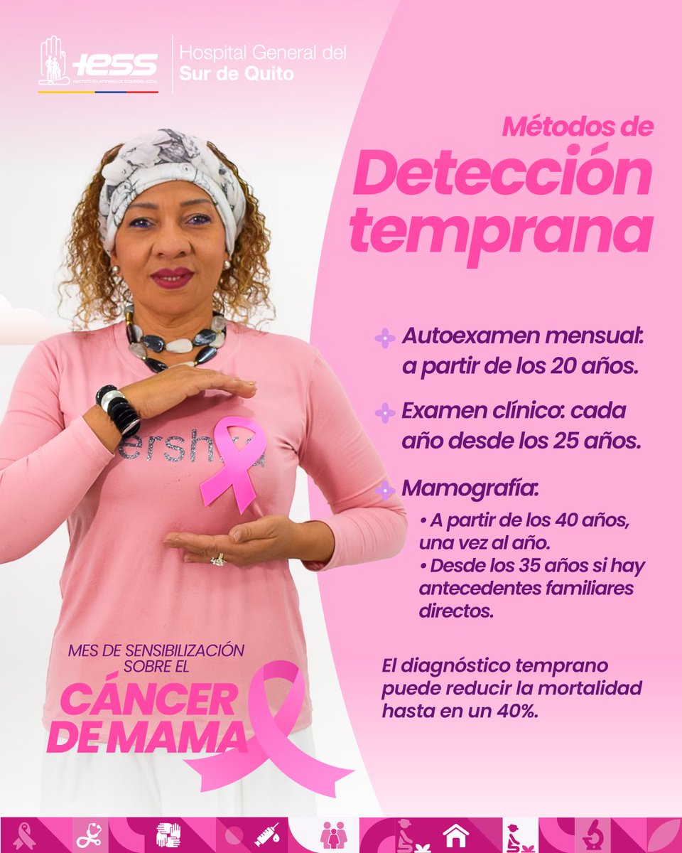 IESSHQSUR's tweet photo. #ESSteInforma | 💗 Recordamos que la detección oportuna salva vidas.

Los controles regulares y el autoexamen son claves para un tratamiento exitoso.

 #CáncerDeMama #PrevenciónEsVida #SaludDeCalidad https://t.co/LV4n9bYVKw