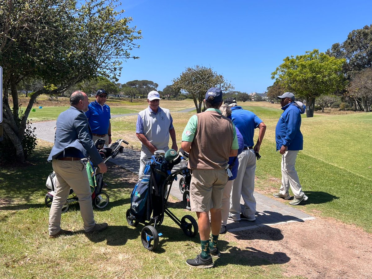 DAEasternCape's tweet image. 💙 The DA NMB Golf Day is in full swing! ⛳️
Fundraisers like these keep NMB moving forward.
Thank you to everyone supporting our mission to get NMB working again! 
#getNMBworkingagain