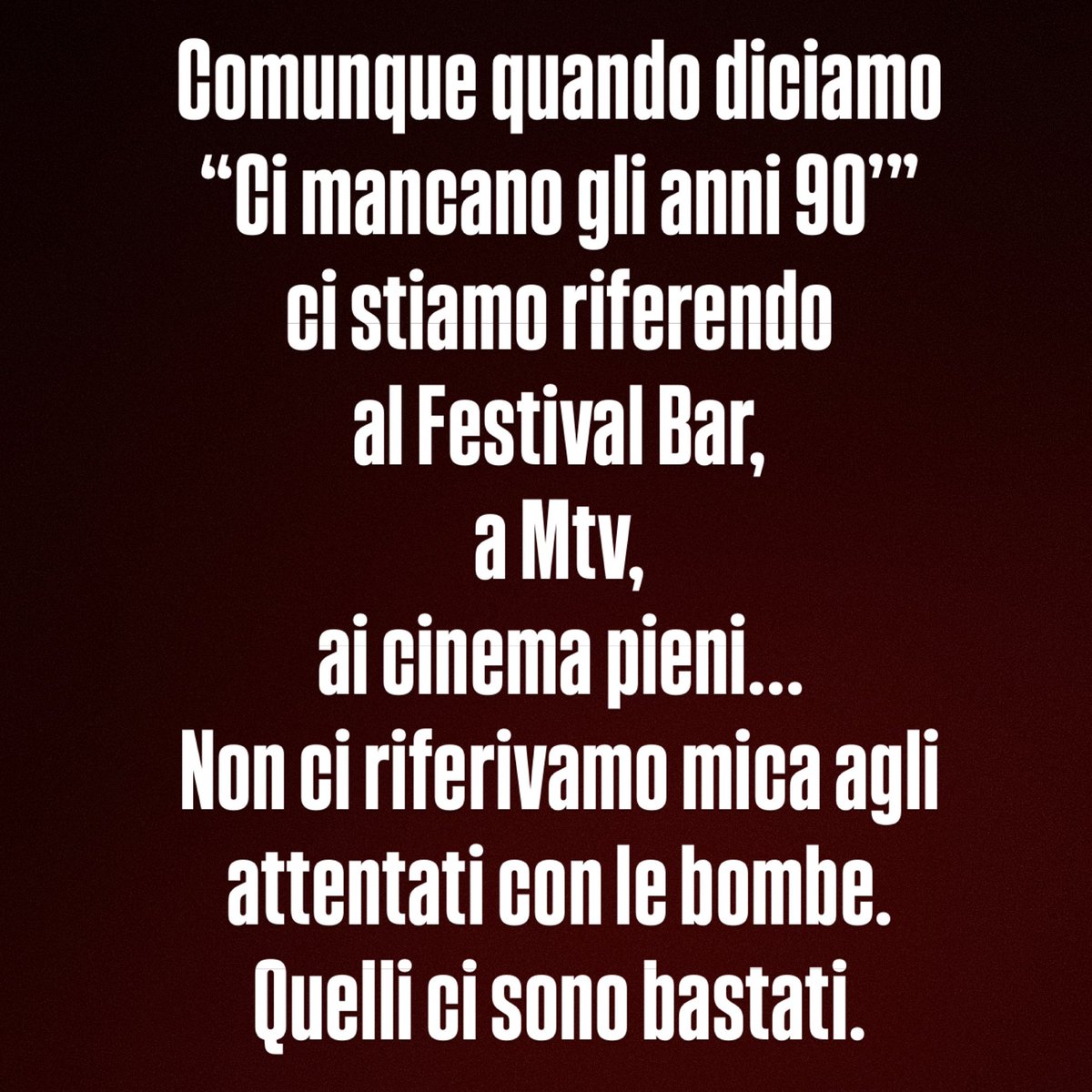 Solidarietà a <a href="/SigfridoRanucci/">Sigfrido Ranucci</a> #report #anni90 #mtv #robertolipari