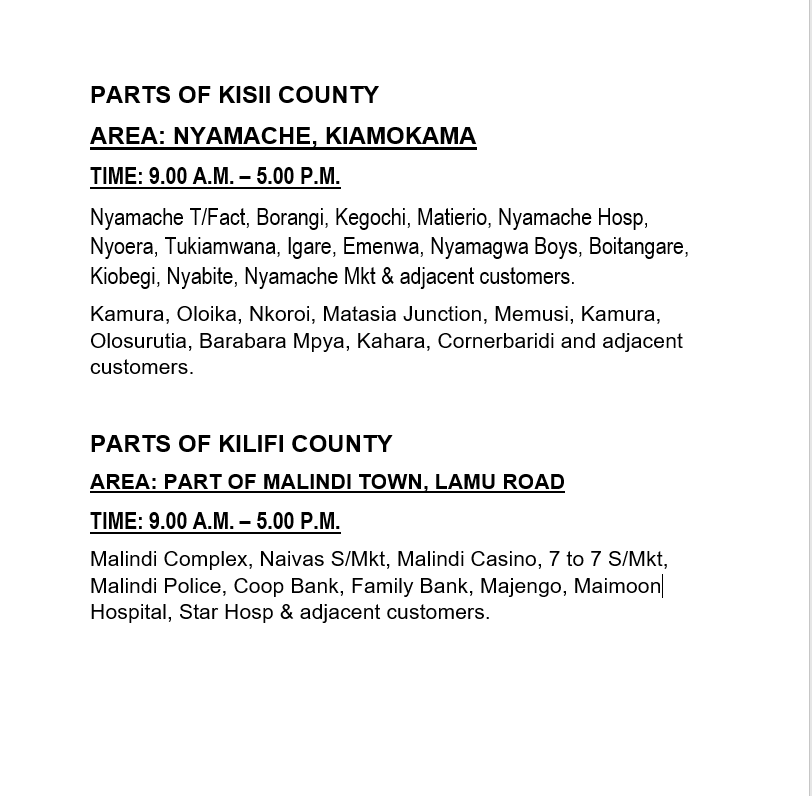 Kenya Power tweet media