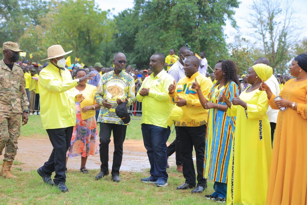 swiftpub's tweet image. The NRM Presidential flagbearer, @KagutaMuseveni, is continuing his campaign in the West Nile region. Today he held his first campaign rally at Obongi Town Council, Obongi district.