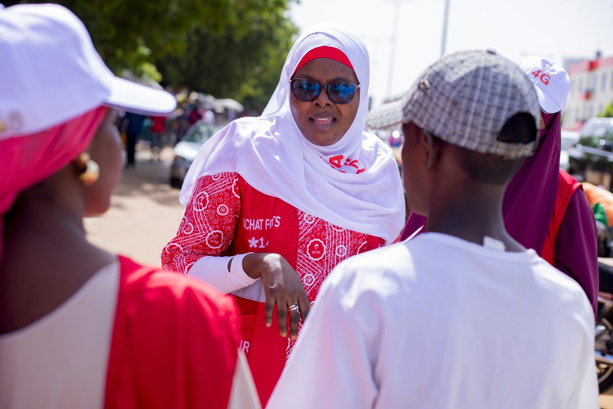 airtelniger's tweet image. 🚨Opération Commando réussie!
Nos équipes étaient de sortie hier jeudi pour promouvoir #MyAirtelApp  et la campagne #SpamAlert auprès de nos abonnés📲  
✅Téléchargez MyAirtel App pour gérer vos services plus facilement
✅Restez protégés contre les SMS frauduleux avec Spam Alert
