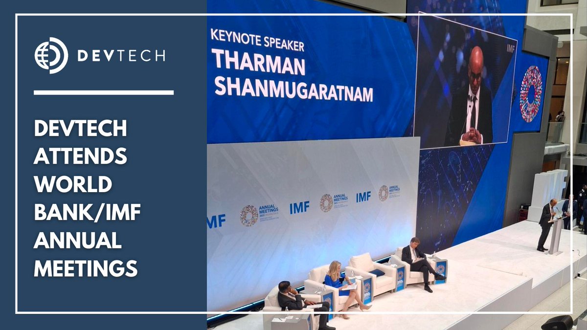 DevTechSys's tweet image. This week, DevTech joined the 2025 @WorldBank @IMFNews Annual Meetings in Washington, DC.
The event convened leaders from governments, business, and global organizations to explore economic trends and approaches for sustainable growth.
President and CEO Rafael Romeu and…