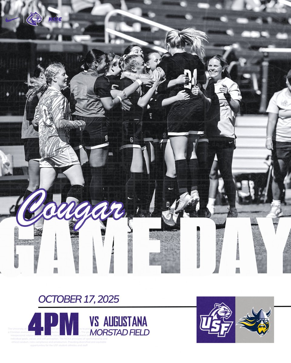 The rivalry runs deep 🔑

We take on Augustana today at 4pm! 

📍Sioux Falls, SD
🏟️ Morstad Field 
📺 NSIC Network