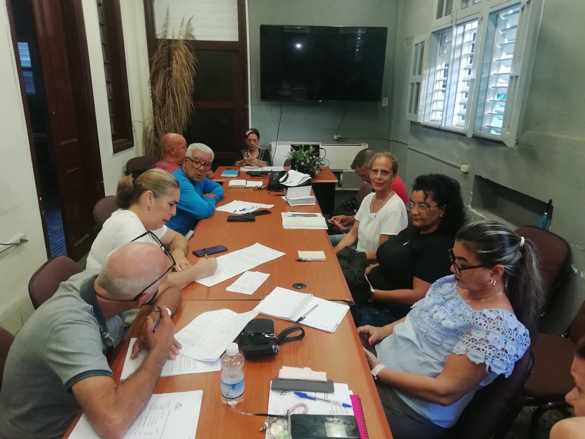 Se desarrolla Consejo de Dirección en la Delegación Territorial del CITMA Villa Clara