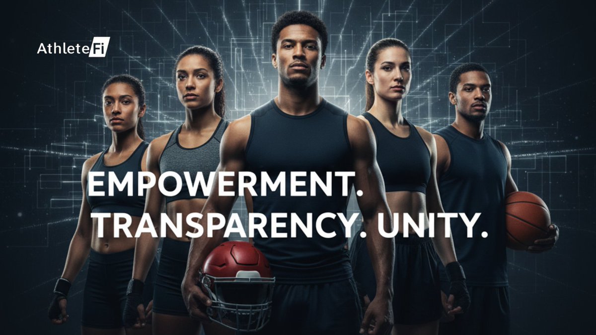 AthleteFi_AF's tweet photo. @Athlete_Fi 9. Our mission: To redefine #sports empowerment using #Web3 — giving control back to the community that drives it. 

#Web3Community #Web3Sports #Blockchain. https://t.co/E53a0XCRYE