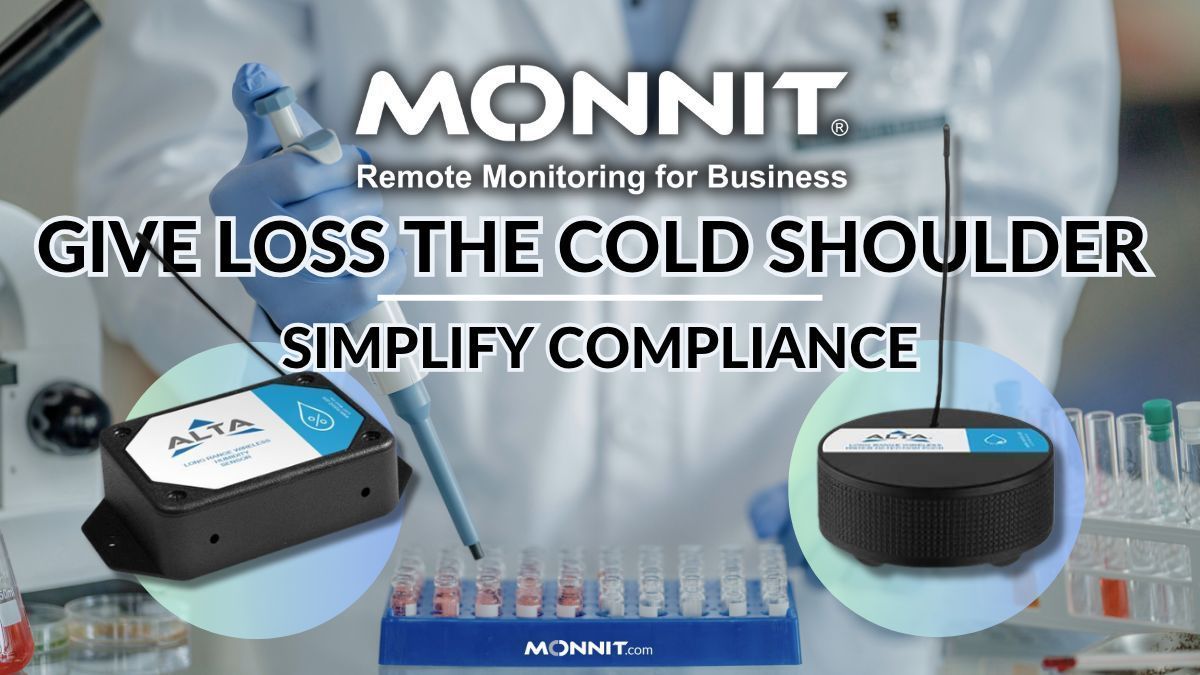 monnitsensors's tweet image. A 2-degree swing can spoil your shipment, but with Monnit Wireless Cold Chain Monitoring, you&apos;re always in control.

Monnit&apos;s IoT remote monitoring provides instant alerts and real-time data to prevent loss and simplify compliance.
buff.ly/9rgyVn7
.
.
.
#Monnit #ColdChain