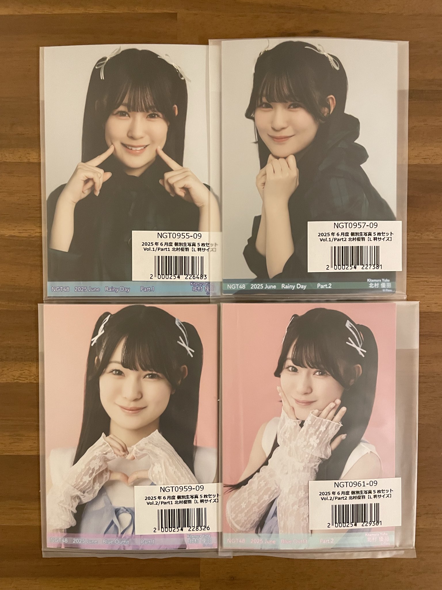 NGT48☆北村優羽☆クリアカードケース☆2025年10月ver.☆特賞