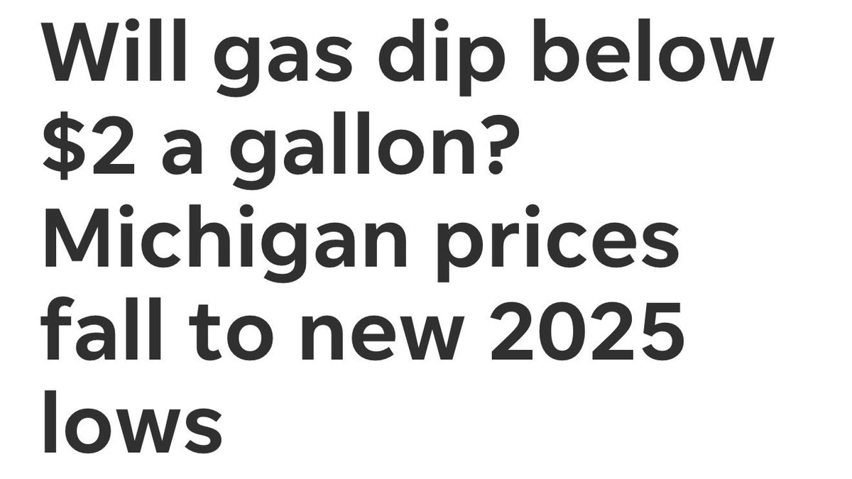 NEW LOWS: Gas prices are DROPPING across the country amid record oil production — nearing the lowest average prices in four years 🔥